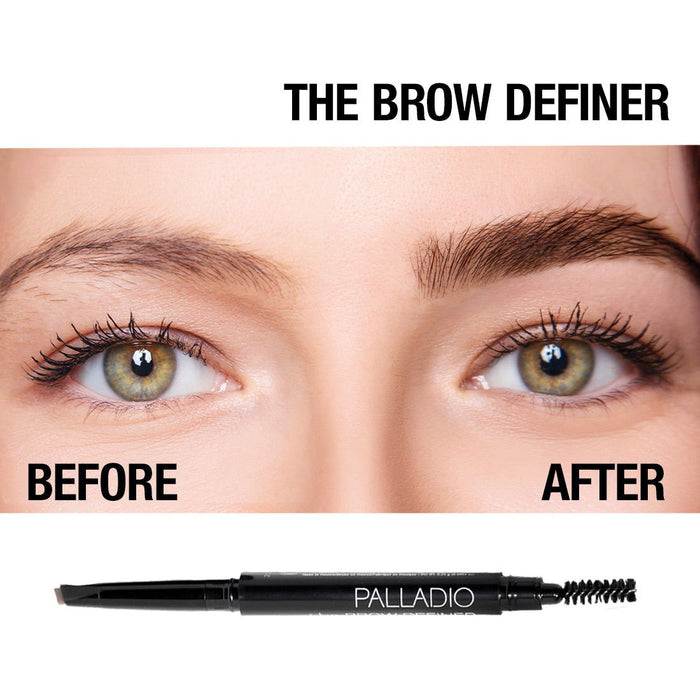 Palladio - The Brow Definer, Retractable Eyebrow Pencil