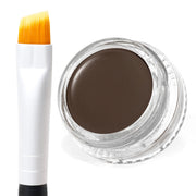 Palladio BROW POMADE WITH ANGLE LINER BRUSH KIT Eyebrows White Smoke Dark Brown PBWKIT03