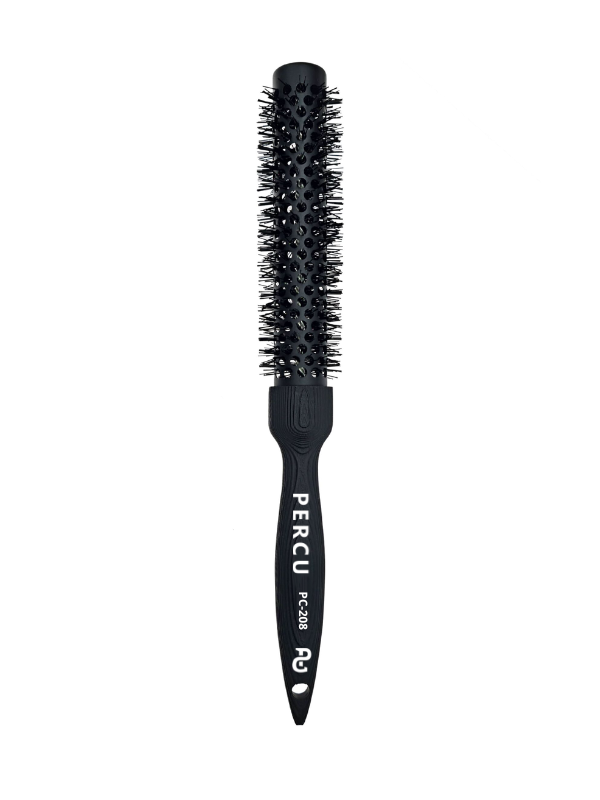 Vip Barber Supply Percu Round Thermal Brush Assorted Sizes Round Brush White Smoke 40mm #PC-208