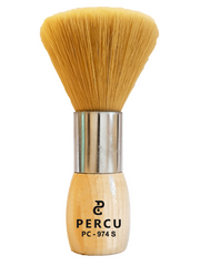 Vip Barber Supply Percu Natural Bristles Neck Duster Assorted Sizes Neck Duster White Smoke Large #PC-974