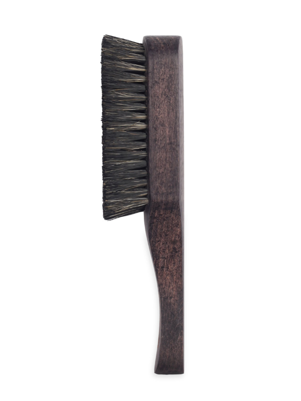 Vip Barber Supply Percu Premium Black Fade Brush PRM #PC-FADE PRM Fade Brush White Smoke