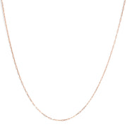 Bids.com Unisex Solid 14K Yellow Gold 1.5mm Paperclip Chain Necklace - 18 Inches Necklaces