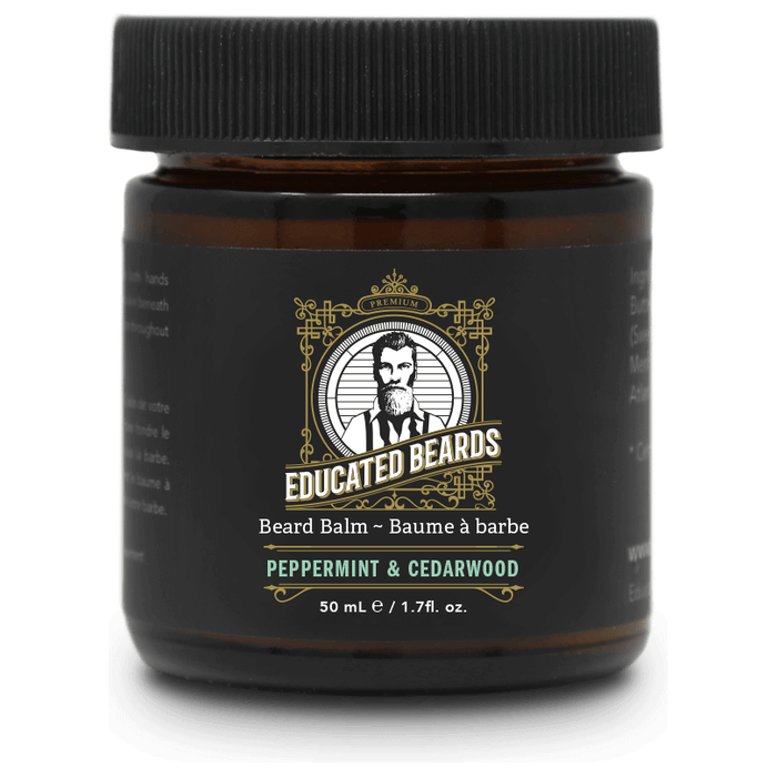 Educated Beards Peppermint & Cedarwood Beard Balm 50ml