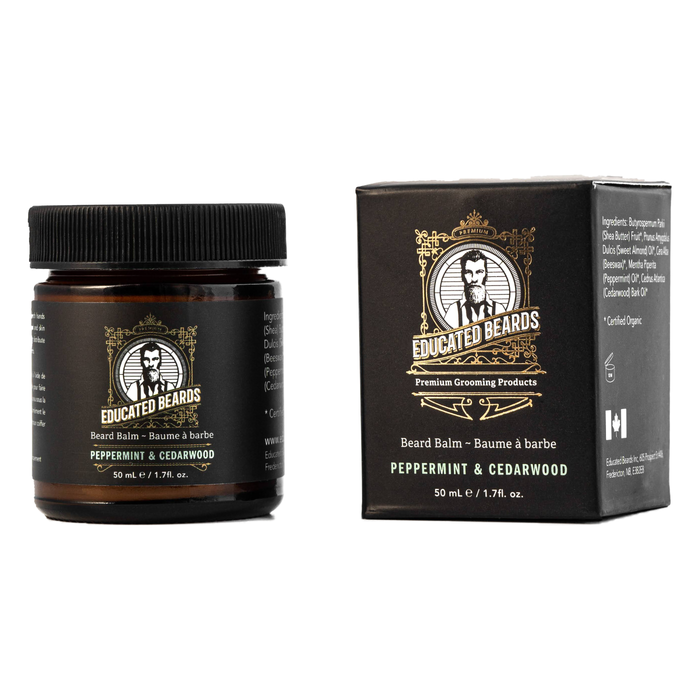 Educated Beards Peppermint & Cedarwood Beard Balm 50ml