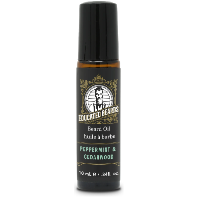 Educated Beards Peppermint & Cedarwood Beard Oil 10ml