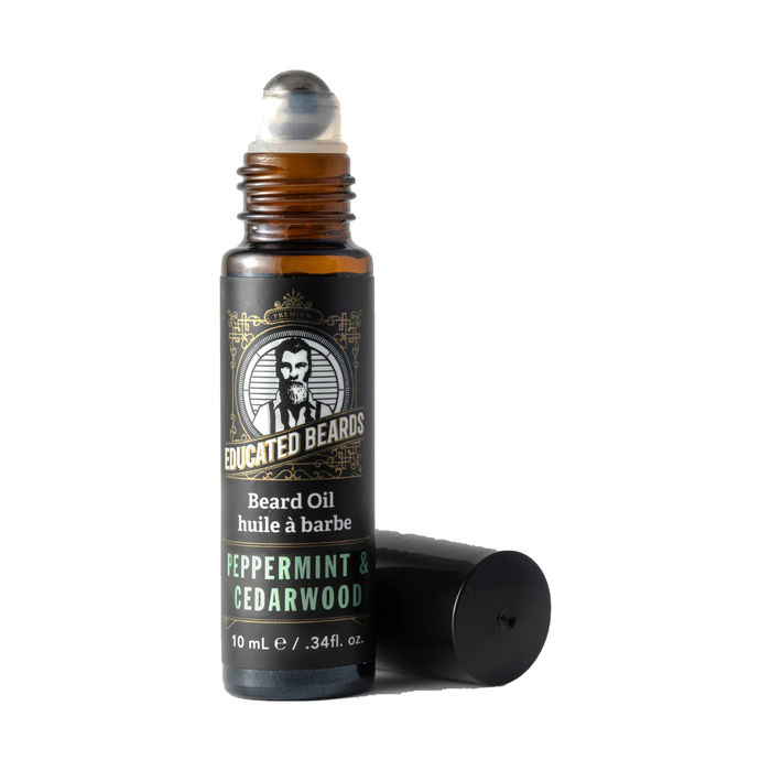 Educated Beards Peppermint & Cedarwood Beard Oil 10ml