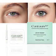Contours Rx Lids By Design Assortment Pack Eyelid Lift Kit White Smoke 1 Pack,2 Packs,3 Packs
