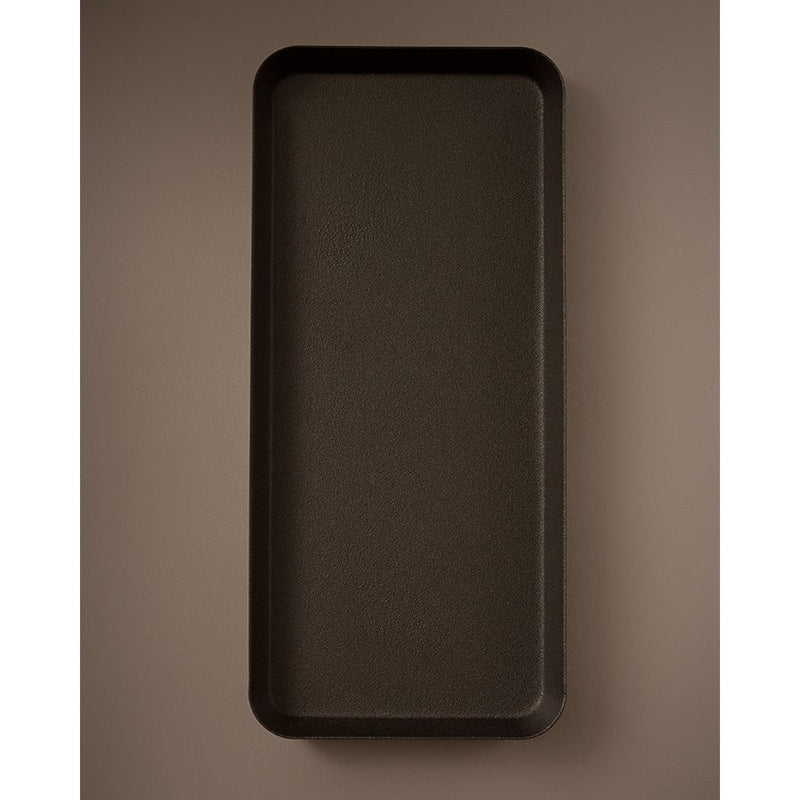 Homecourt Yamazaki Home Steel Tray Tray Dark Slate Gray One Size