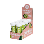 Drinklits LEMON-LIME Electrolyte Tablets for Daily Hydration (8 Tubes, 80 Servings) Hydration Electrolyte Tablets