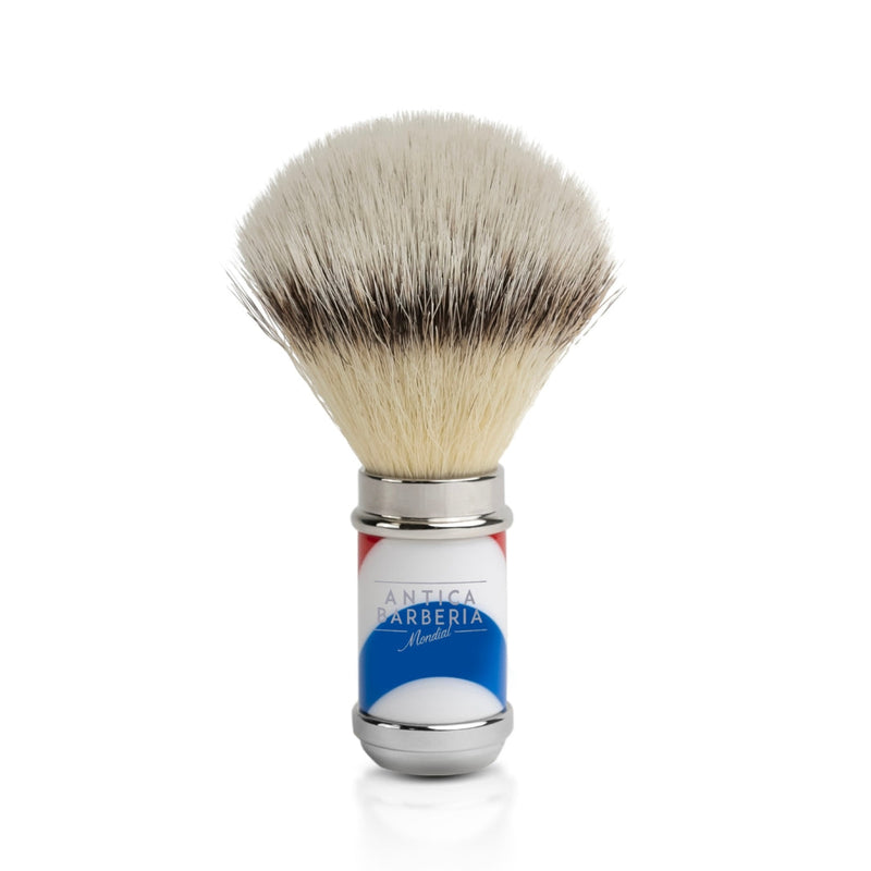 Antica Barberia Mondial US Barbiere Special Collection Shaving Brush with EcoSilvertip Synthetic Shaving Brushes