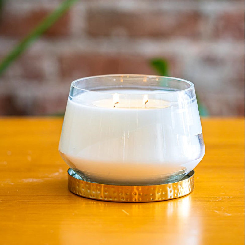 Rosy Rings Forest Large Pressed Floral Candle Pressed Floral Candles