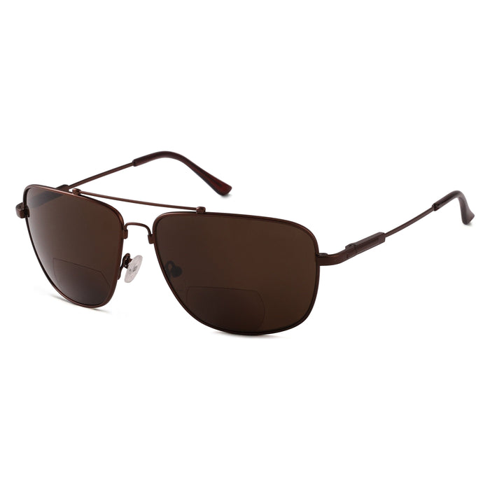 Eyekeeper.Com - Pilot Style Polarized Bifocal Sunglasses Readers Pgsg1801