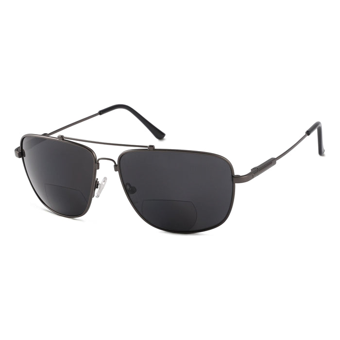 Eyekeeper.Com - Pilot Style Polarized Bifocal Sunglasses Readers Pgsg1801