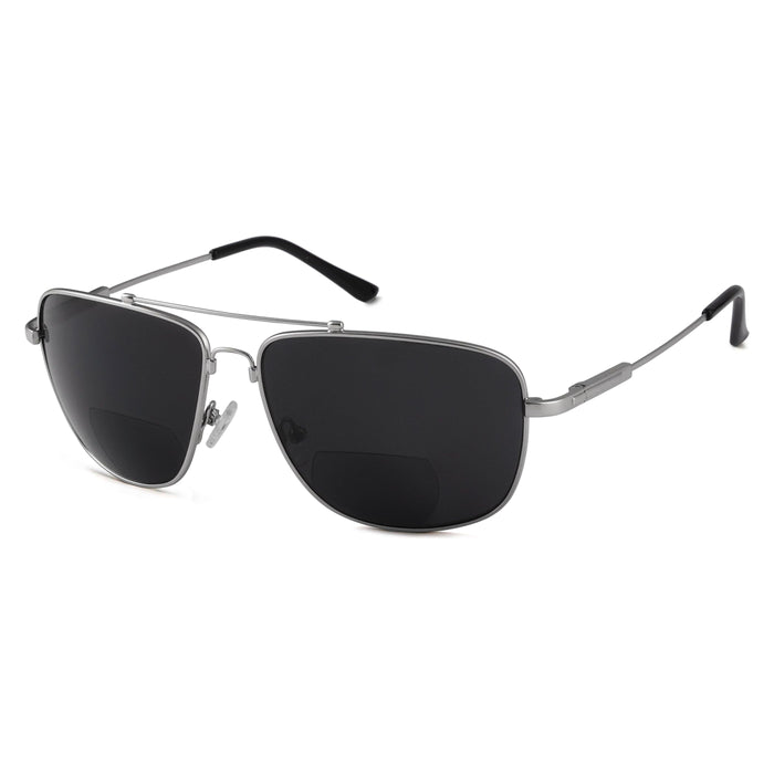 Eyekeeper.Com - Pilot Style Polarized Bifocal Sunglasses Readers Pgsg1801