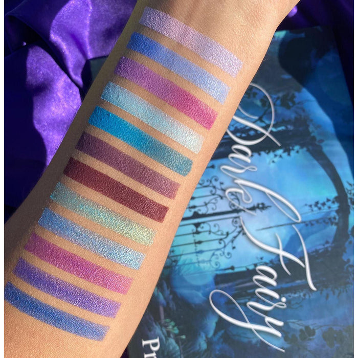 Prolux Cosmetics - Dark Fairy Eyeshadow Palette | Cool Eyeshadow Palette