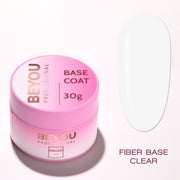 nbmsupply BEYOU Professional Fiber Rubber Base Clear 30ml