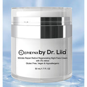 EpiLynx Wrinkle Repair Retinol Night Cream – Vegan, Gluten-Free, Regenerating Anti-Aging Moisturizer Face Creams
