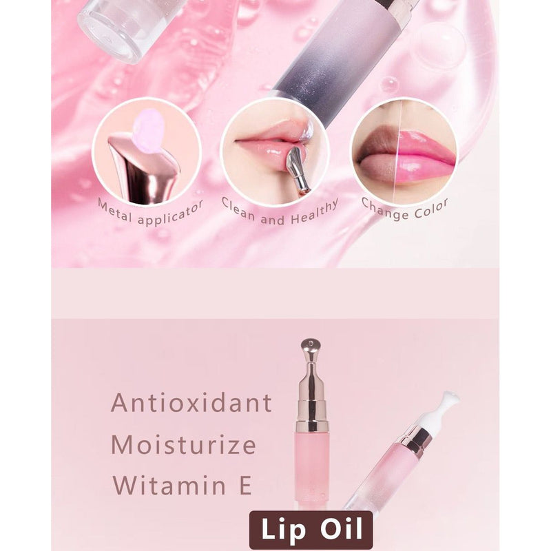 Glow Pop Gloss & Lip Treatment – Radiant Shine & pH Color-Shift