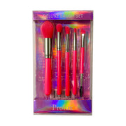 Prolux Cosmetics Deluxe 5 Piece Neon Brush Set BRUSH SET