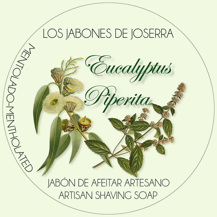 Los Jabones de Joserra Eucalyptus Piperita Shaving Soap 125g