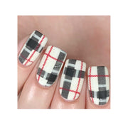 UberChic Beauty Pretty In Plaid-04 Stamping Plate