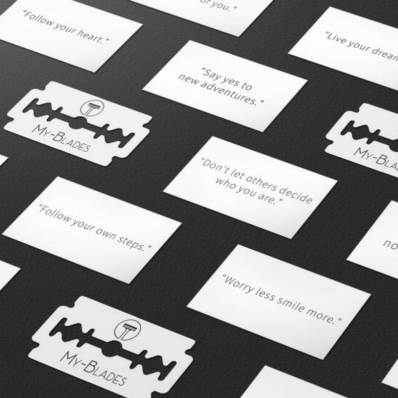 My Blades My-Blades Platinum Double Edge Razor Blades 100 ct Razor Blades