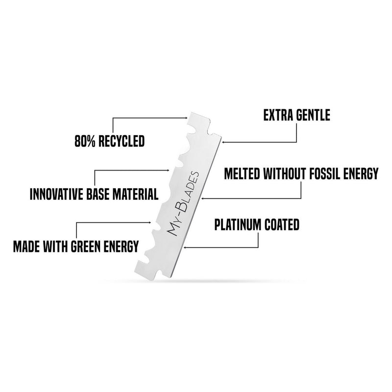 My Blades My-Blades Platinum Single Edge Razor Blades 100 ct Razor Blades