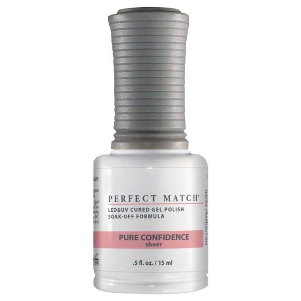 Lechat Perfect Match - PMS019N Pure Confidence - Gel Polish & Nail Lacquer 0.5oz