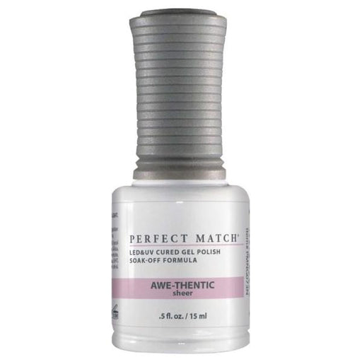 Lechat Perfect Match - PMS073N Awe-Thentic - Gel Polish & Nail Lacquer 0.5oz..