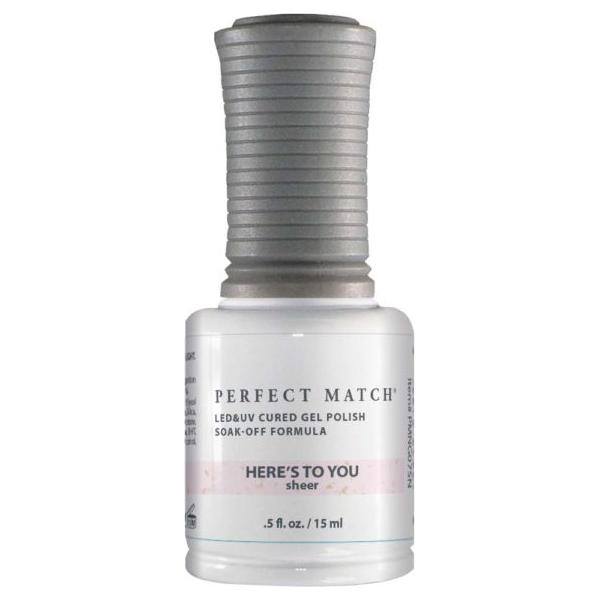 Lechat Perfect Match - PMS075 Here's To You - Gel Polish & Nail Lacquer 0.5oz