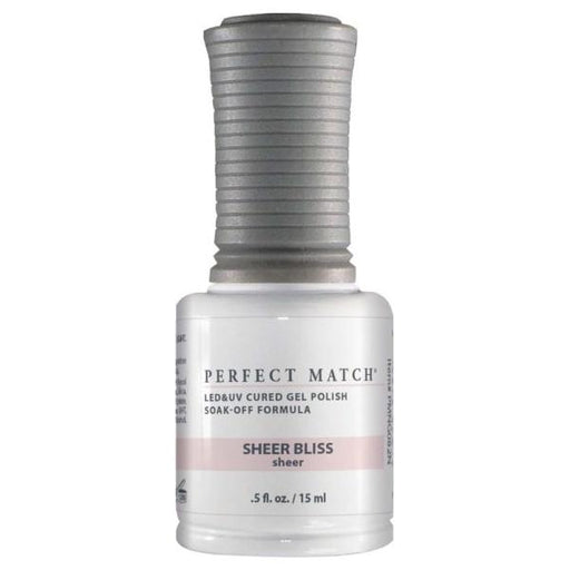 Lechat Perfect Match - PMS082 Sheer Bliss - Gel Polish & Nail Lacquer 0.5oz.