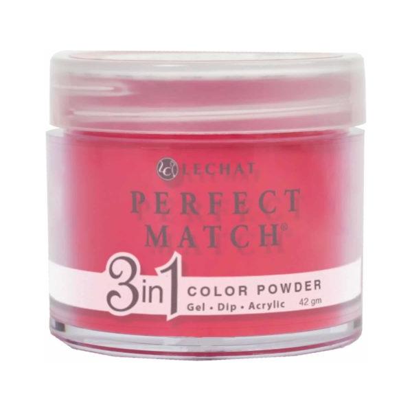 Lechat perfect match - PMDP188 Lady In Red - 3in1 Gel Dip Acrylic  1.48oz.