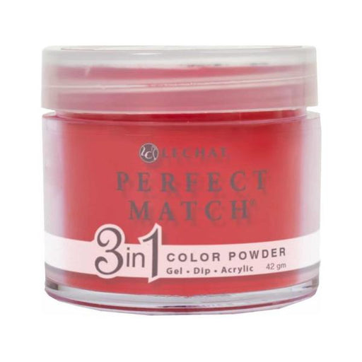 Lechat perfect match - PMDP263 Little Red Dress - 3in1 Gel Dip Acrylic  1.48oz.