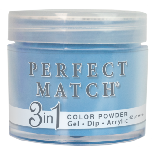 Lechat perfect match - PMDP278 Big Blue - 3in1 Gel Dip Acrylic  1.48oz.