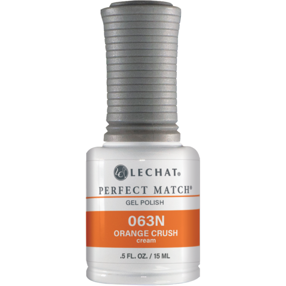 Lechat Perfect Match - PMS063N Orange Crush - Gel Polish & Nail Lacquer 0.5oz.