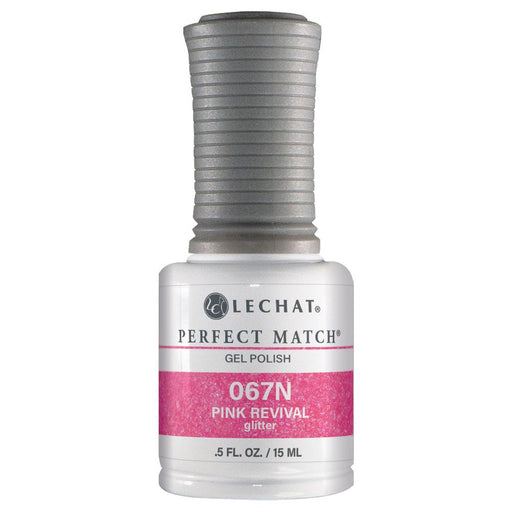 Lechat Perfect Match - PMS067N Pink Revival - Gel Polish & Nail Lacquer 0.5oz.