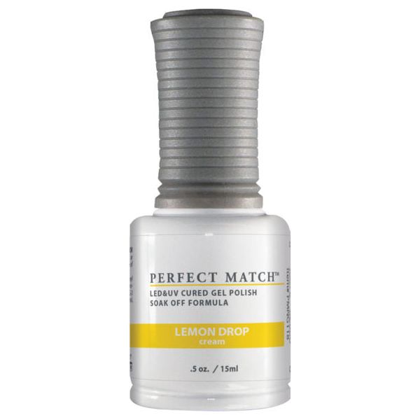 Lechat Perfect Match - PMS118 Lemon Drop - Gel Polish & Nail Lacquer 0.5oz