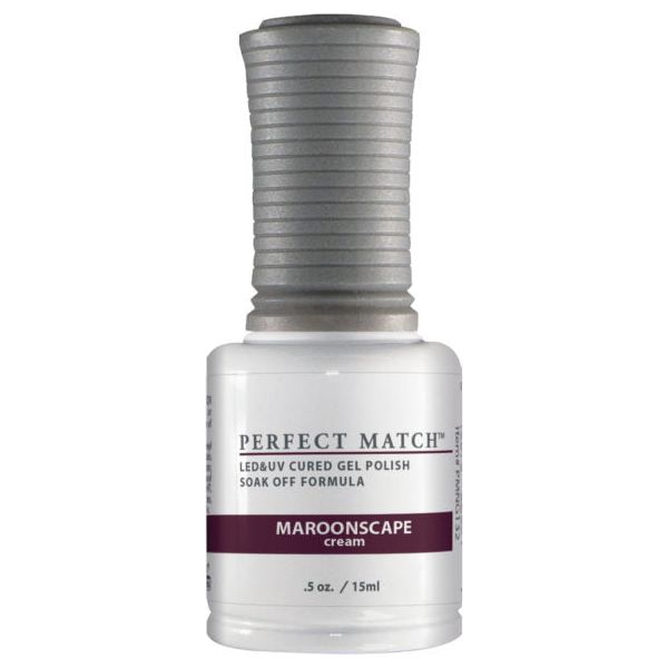 Lechat Perfect Match - PMS132 Maroonscape - Gel Polish & Nail Lacquer 0.5oz