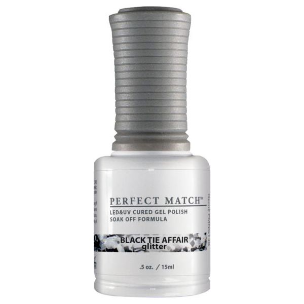 Lechat Perfect Match - PMS138 Black Tie Affair- Gel Polish & Nail Lacquer 0.5oz