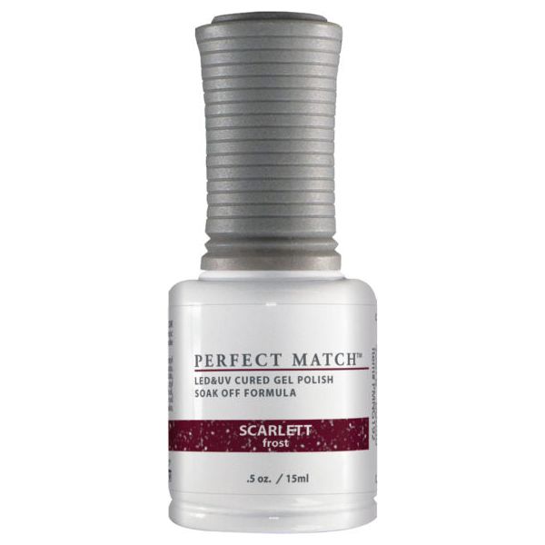 Lechat Perfect Match - PMS192 Scarlette - Gel Polish & Nail Lacquer 0.5oz