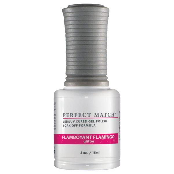 Lechat Perfect Match - PMS253 Flamboyant Flamingo - Gel Polish & Nail Lacquer  - 1oz