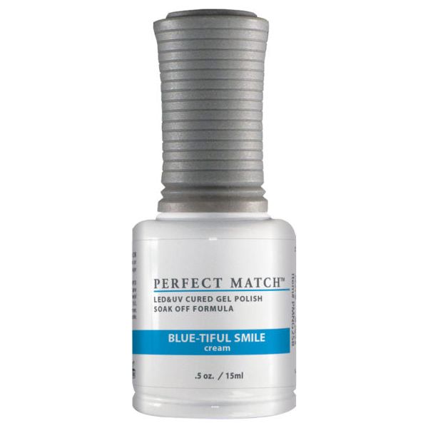 Lechat Perfect Match - PMS258 Blue-tiful Smile - Gel Polish & Nail Lacquer  - 1oz