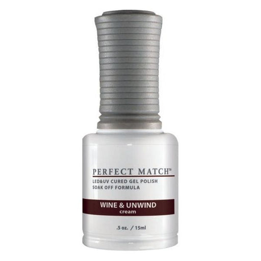 Lechat Perfect Match - PMS264 Wine and Unwind - Gel Polish & Nail Lacquer  - 1oz.