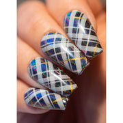 UberChic Beauty Pretty In Plaid-04 Stamping Plate