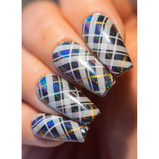 UberChic Beauty Pretty In Plaid-04 Stamping Plate