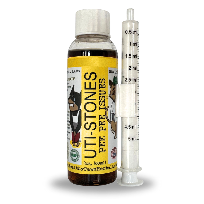 Healthy Paws Herbal Labs Pee Pee Issues -Pet UTI & Bladder Health Support