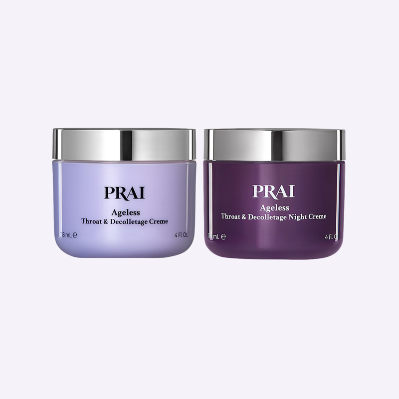 PRAI Beauty Ageless 2-Piece Throat & Decolletage Day & Night Set Ageless Throat