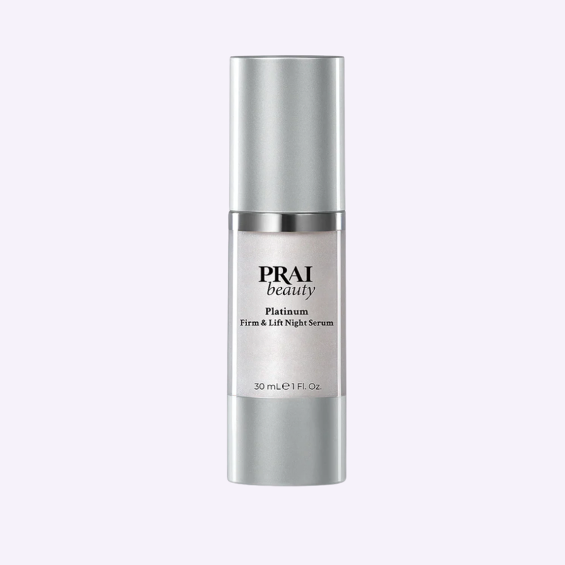 PRAI Beauty Platinum Night Caviar Firm & Lift Serum Platinum