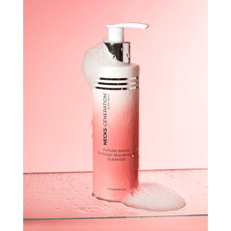 PRAI Beauty Necks-Generation Future-Proof Glycolic Resurfacing Cleanser Necks-Generation