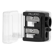 Palladio DOUBLE BARREL PENCIL SHARPENER Pencil Sharpener White Smoke Black